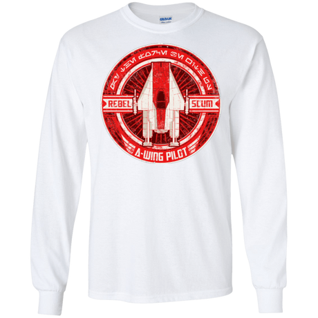 T-Shirts White / S A-Wing Men's Long Sleeve T-Shirt