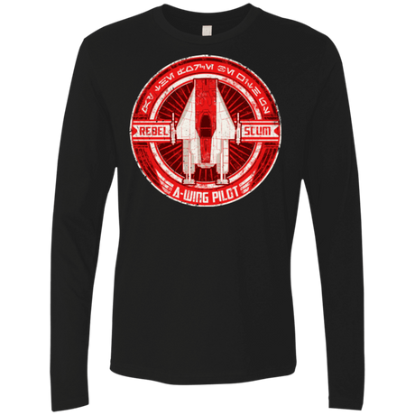 T-Shirts Black / S A-Wing Men's Premium Long Sleeve