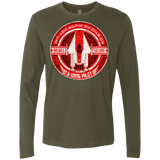 T-Shirts Military Green / S A-Wing Men's Premium Long Sleeve