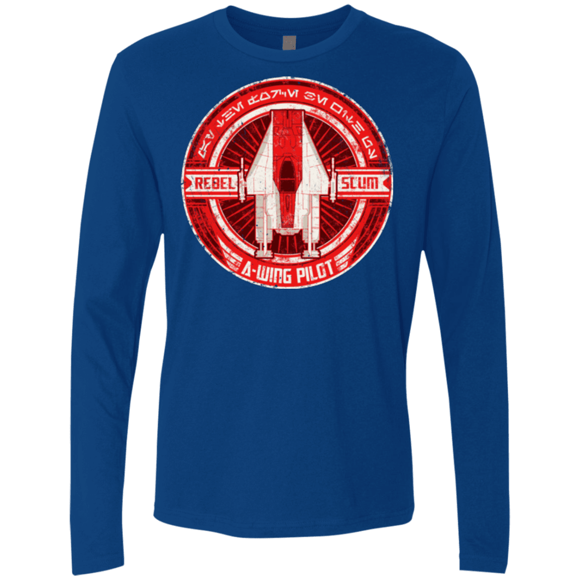 T-Shirts Royal / S A-Wing Men's Premium Long Sleeve