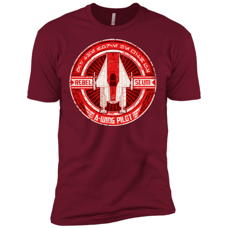 T-Shirts Cardinal / X-Small A-Wing Men's Premium T-Shirt