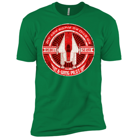 T-Shirts Kelly Green / X-Small A-Wing Men's Premium T-Shirt