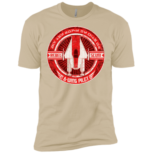 T-Shirts Sand / X-Small A-Wing Men's Premium T-Shirt