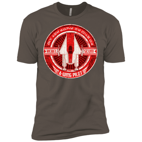 T-Shirts Warm Grey / X-Small A-Wing Men's Premium T-Shirt