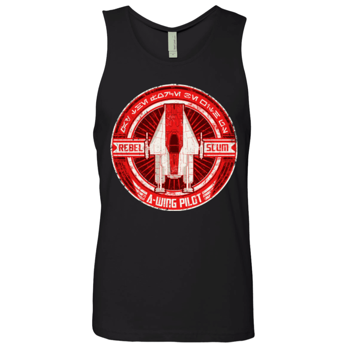 T-Shirts Black / S A-Wing Men's Premium Tank Top