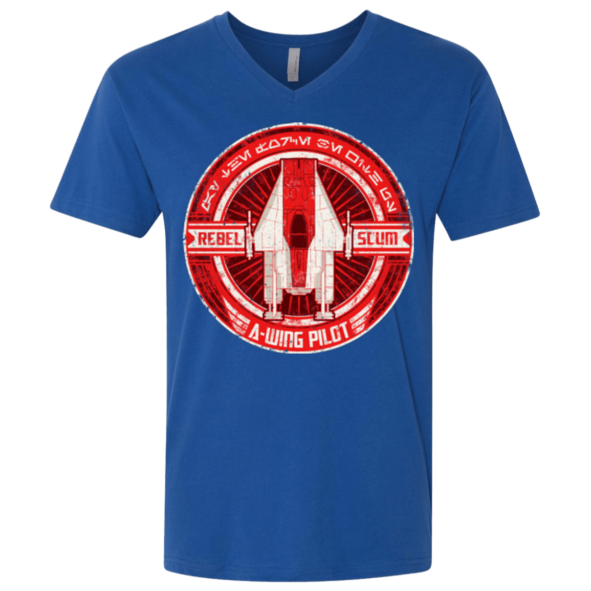 T-Shirts Royal / X-Small A-Wing Men's Premium V-Neck