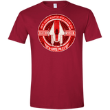 T-Shirts Cardinal Red / S A-Wing Men's Semi-Fitted Softstyle