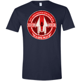 T-Shirts Navy / X-Small A-Wing Men's Semi-Fitted Softstyle