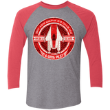 T-Shirts Premium Heather/Vintage Red / X-Small A-Wing Men's Triblend 3/4 Sleeve