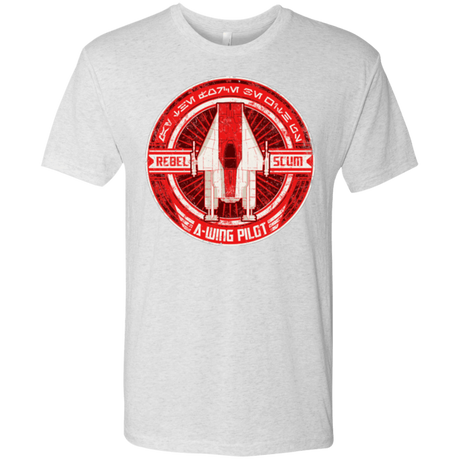 T-Shirts Heather White / S A-Wing Men's Triblend T-Shirt