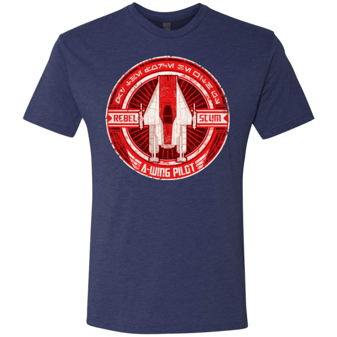 T-Shirts Vintage Navy / S A-Wing Men's Triblend T-Shirt