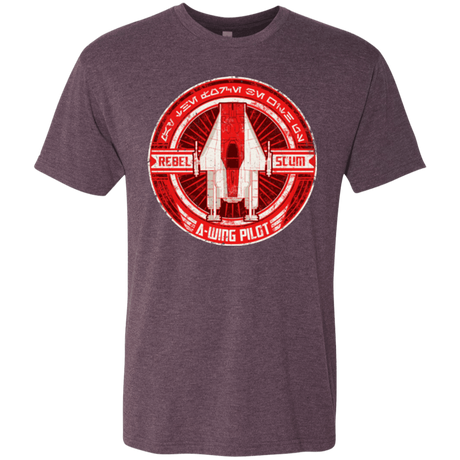 T-Shirts Vintage Purple / S A-Wing Men's Triblend T-Shirt