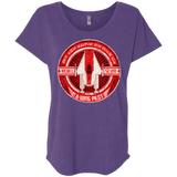 T-Shirts Purple Rush / X-Small A-Wing Triblend Dolman Sleeve