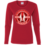 T-Shirts Red / S A-Wing Women's Long Sleeve T-Shirt