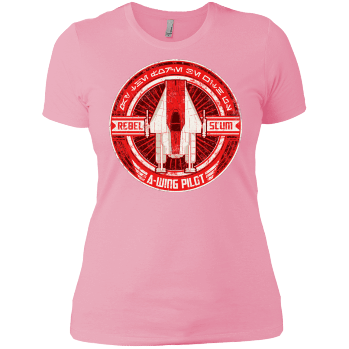 T-Shirts Light Pink / X-Small A-Wing Women's Premium T-Shirt