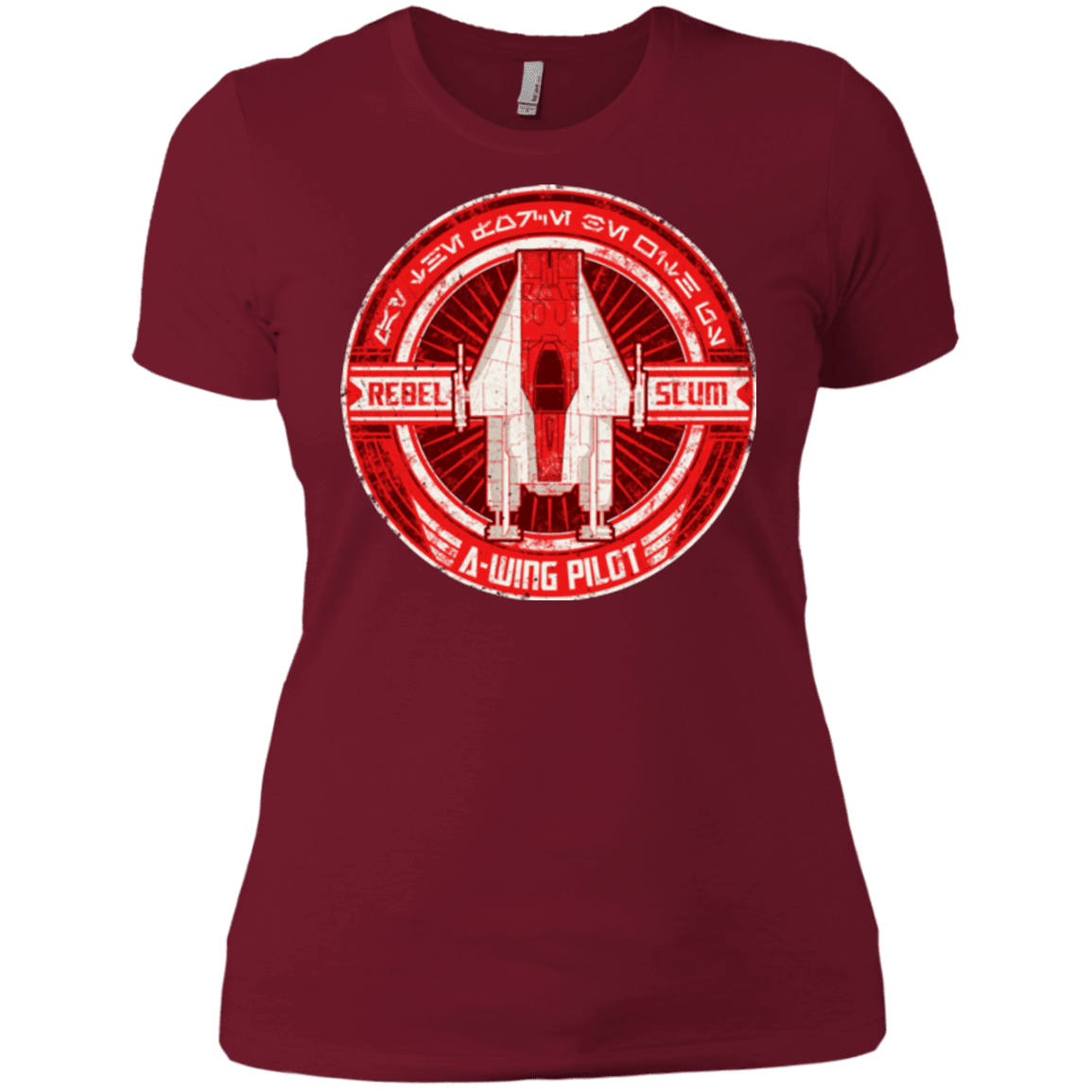 T-Shirts Scarlet / X-Small A-Wing Women's Premium T-Shirt