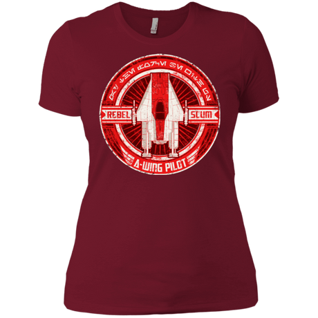 T-Shirts Scarlet / X-Small A-Wing Women's Premium T-Shirt