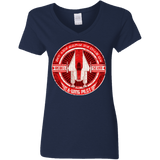 T-Shirts Navy / S A-Wing Women's V-Neck T-Shirt