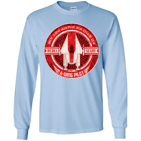 T-Shirts Light Blue / YS A-Wing Youth Long Sleeve T-Shirt