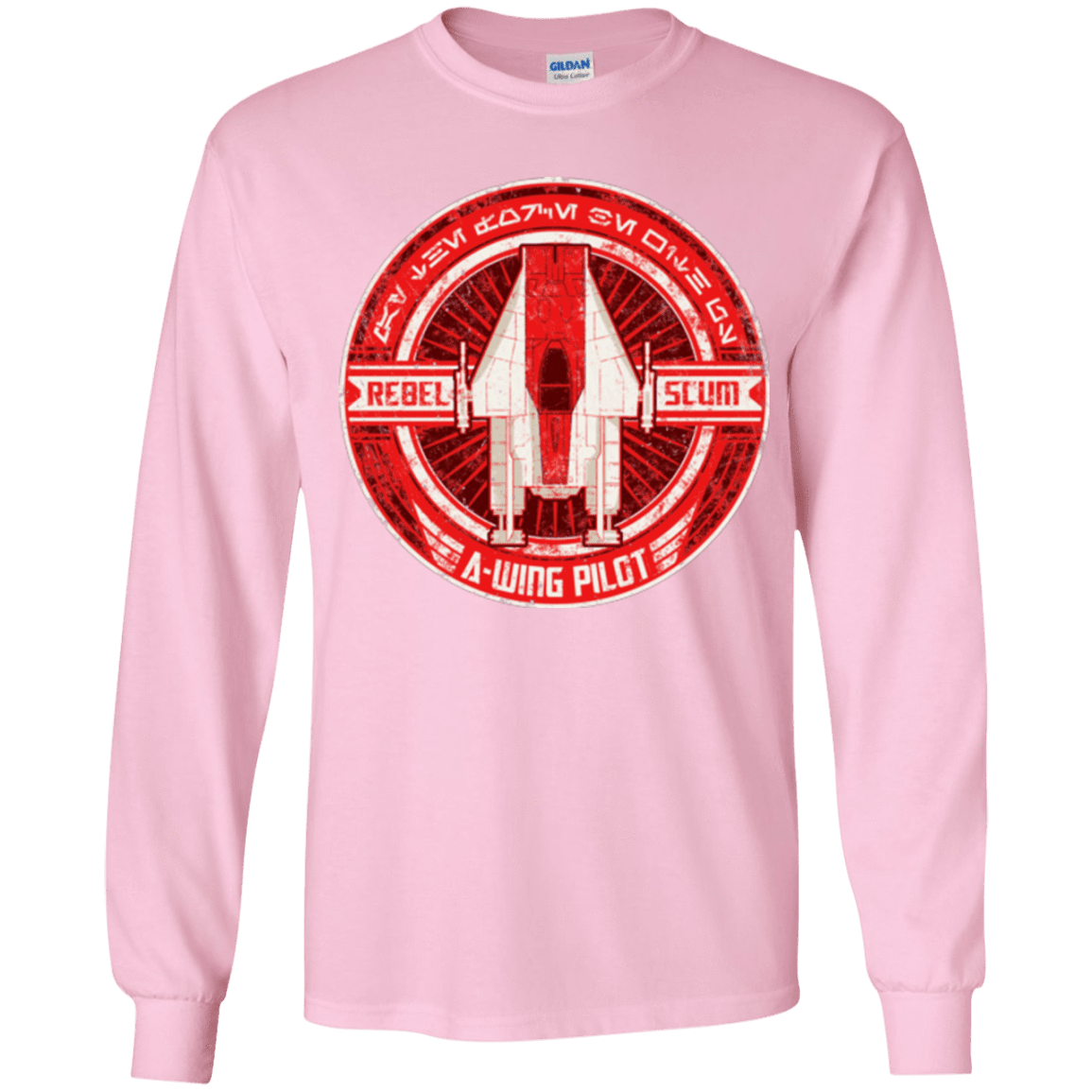T-Shirts Light Pink / YS A-Wing Youth Long Sleeve T-Shirt