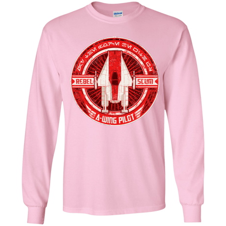 T-Shirts Light Pink / YS A-Wing Youth Long Sleeve T-Shirt