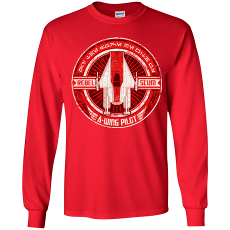 T-Shirts Red / YS A-Wing Youth Long Sleeve T-Shirt