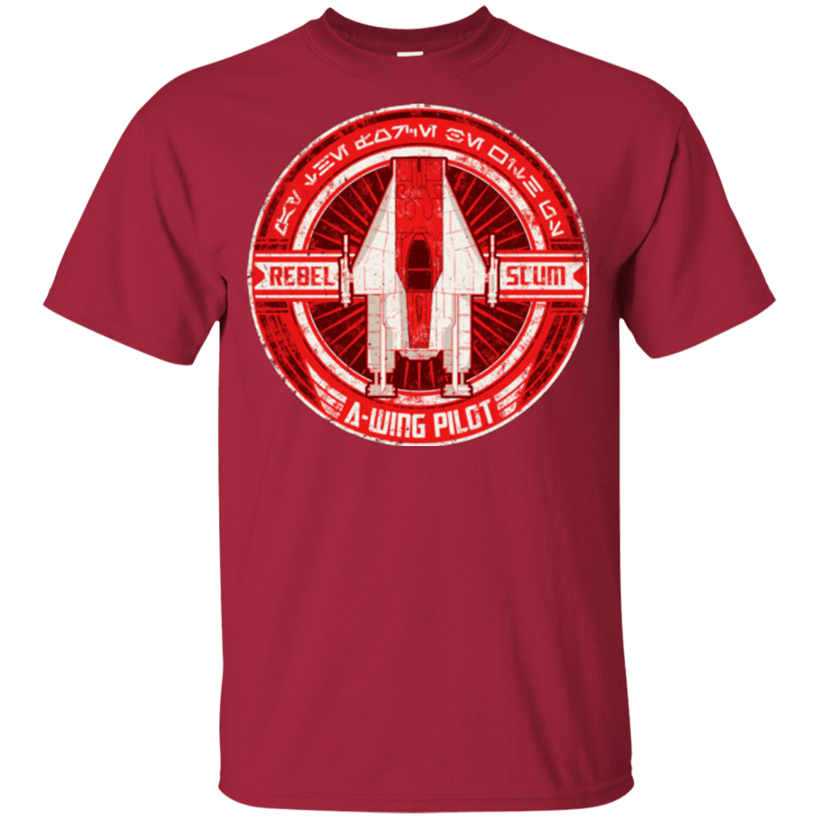 T-Shirts Cardinal / YXS A-Wing Youth T-Shirt