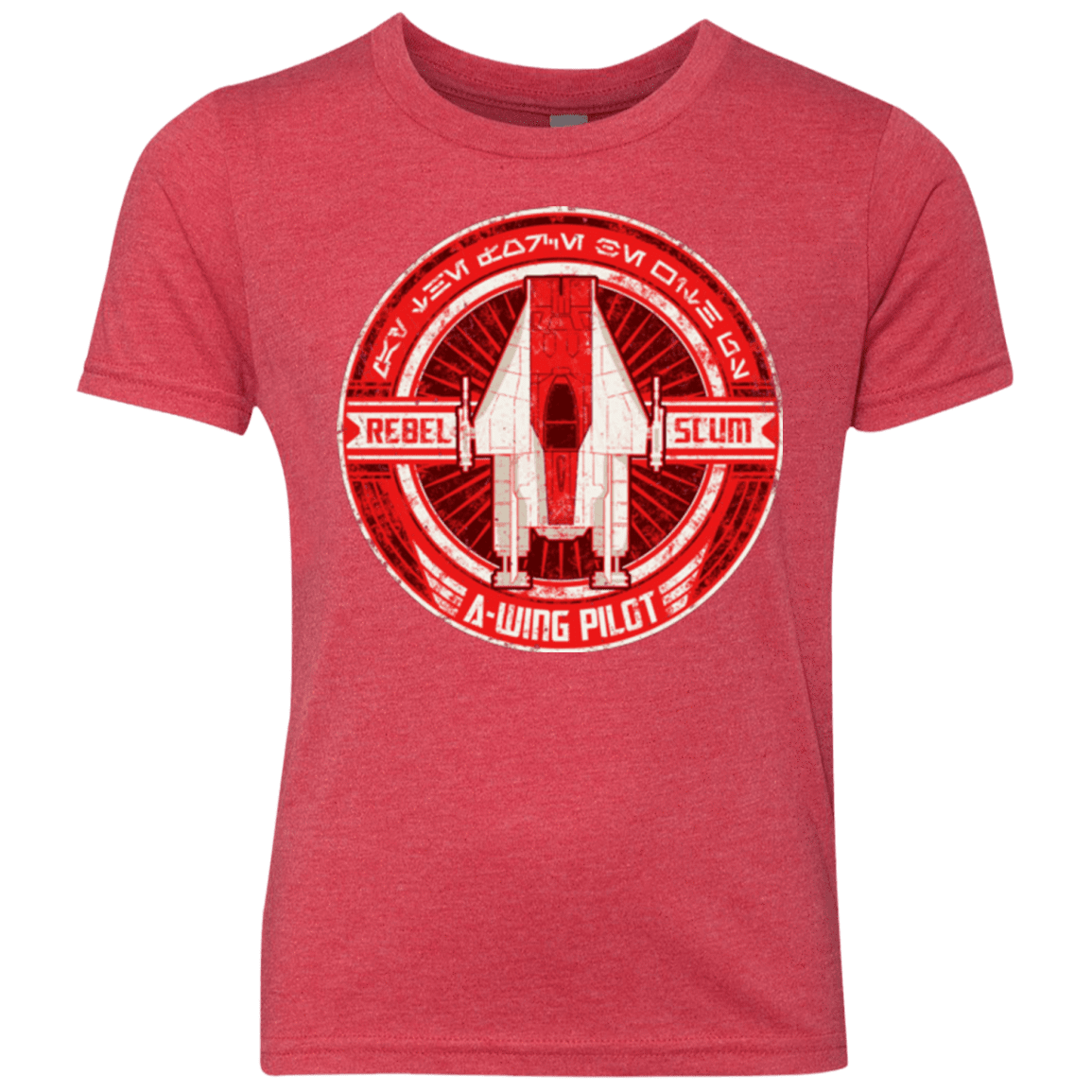 T-Shirts Vintage Red / YXS A-Wing Youth Triblend T-Shirt