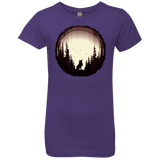 T-Shirts Purple Rush / YXS A Wolf's Life Girls Premium T-Shirt