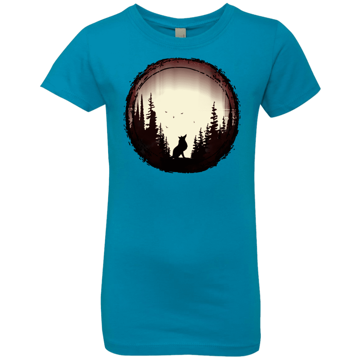 T-Shirts Turquoise / YXS A Wolf's Life Girls Premium T-Shirt