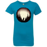 T-Shirts Turquoise / YXS A Wolf's Life Girls Premium T-Shirt