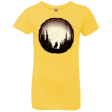 T-Shirts Vibrant Yellow / YXS A Wolf's Life Girls Premium T-Shirt