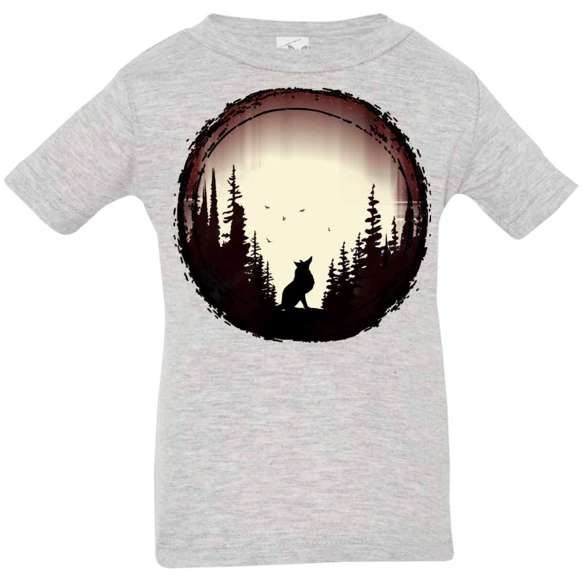 T-Shirts Heather Grey / 6 Months A Wolf's Life Infant Premium T-Shirt