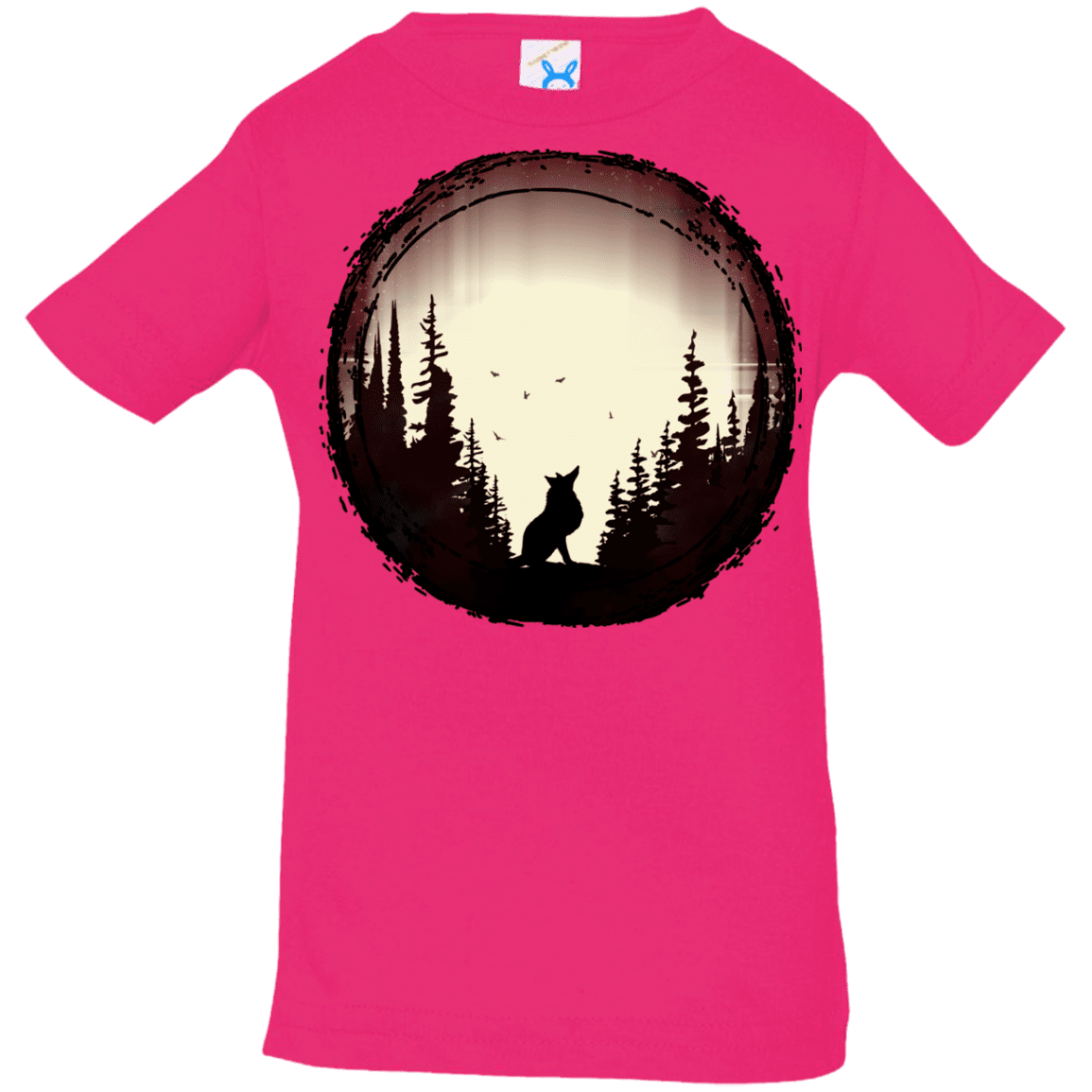 T-Shirts Hot Pink / 6 Months A Wolf's Life Infant Premium T-Shirt