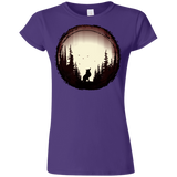 T-Shirts Purple / S A Wolf's Life Junior Slimmer-Fit T-Shirt