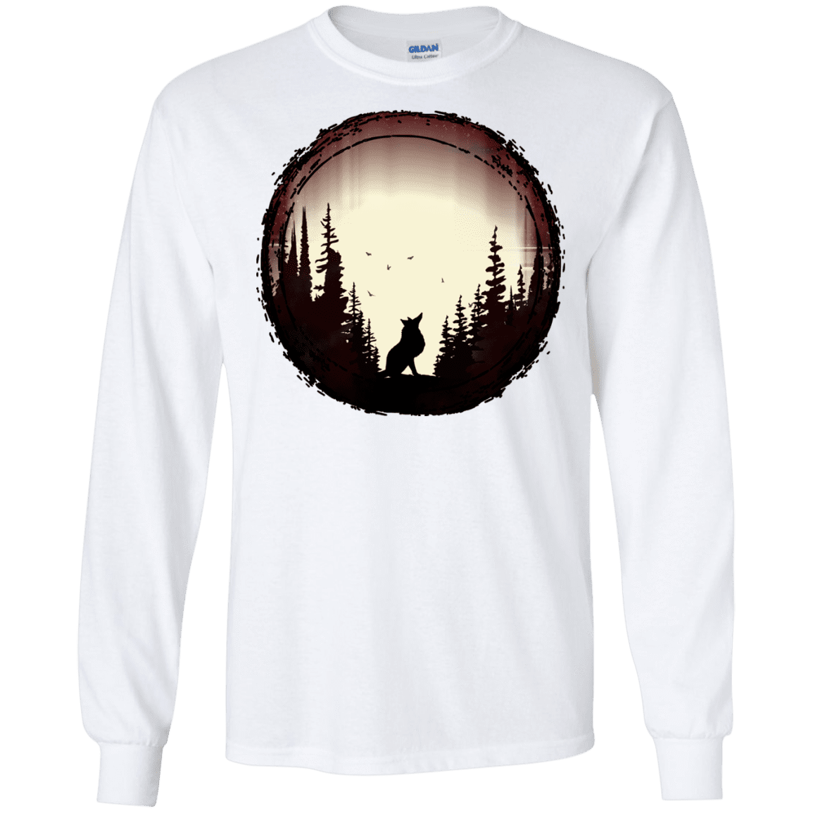 T-Shirts White / S A Wolf's Life Men's Long Sleeve T-Shirt
