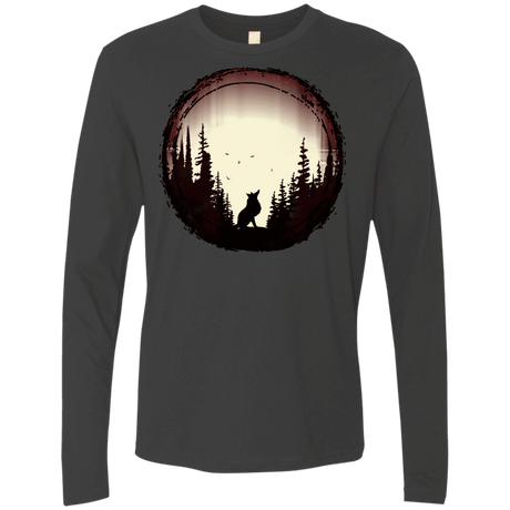 T-Shirts Heavy Metal / S A Wolf's Life Men's Premium Long Sleeve