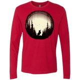 T-Shirts Red / S A Wolf's Life Men's Premium Long Sleeve