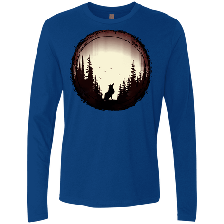 T-Shirts Royal / S A Wolf's Life Men's Premium Long Sleeve