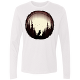 T-Shirts White / S A Wolf's Life Men's Premium Long Sleeve