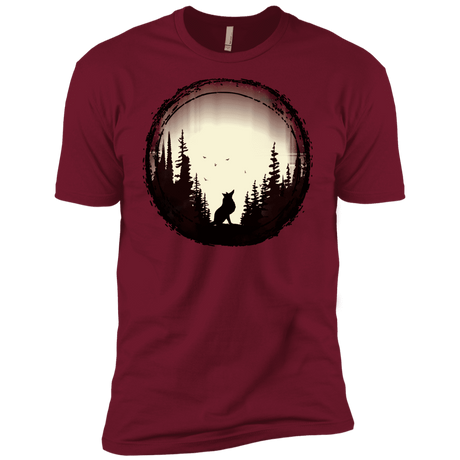 T-Shirts Cardinal / X-Small A Wolf's Life Men's Premium T-Shirt