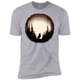 T-Shirts Heather Grey / X-Small A Wolf's Life Men's Premium T-Shirt