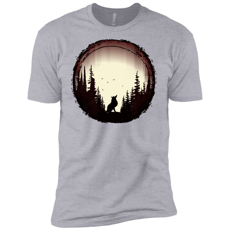 T-Shirts Heather Grey / X-Small A Wolf's Life Men's Premium T-Shirt