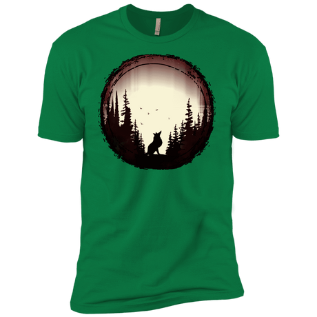 T-Shirts Kelly Green / X-Small A Wolf's Life Men's Premium T-Shirt