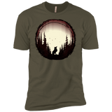 T-Shirts Military Green / X-Small A Wolf's Life Men's Premium T-Shirt