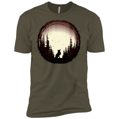 T-Shirts Military Green / X-Small A Wolf's Life Men's Premium T-Shirt