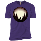 T-Shirts Purple Rush/ / X-Small A Wolf's Life Men's Premium T-Shirt