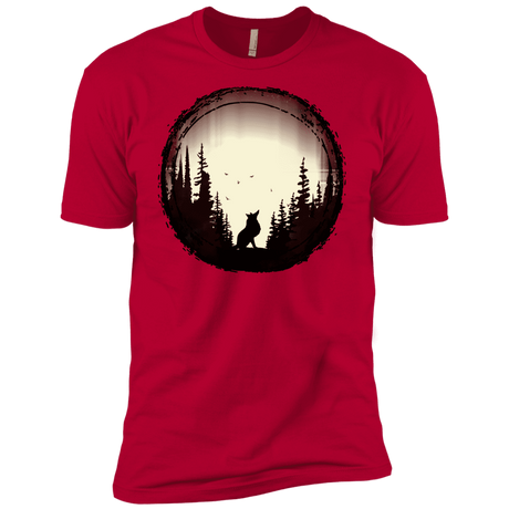 T-Shirts Red / X-Small A Wolf's Life Men's Premium T-Shirt