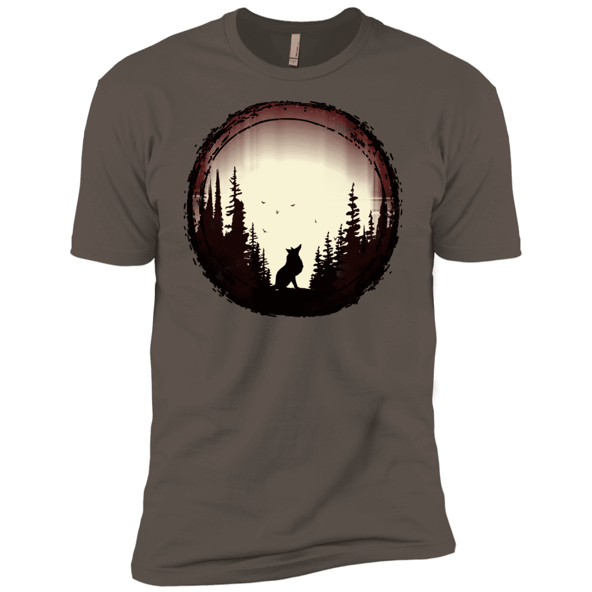 T-Shirts Warm Grey / X-Small A Wolf's Life Men's Premium T-Shirt