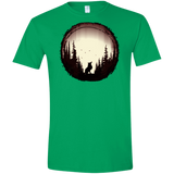 T-Shirts Irish Green / S A Wolf's Life Men's Semi-Fitted Softstyle